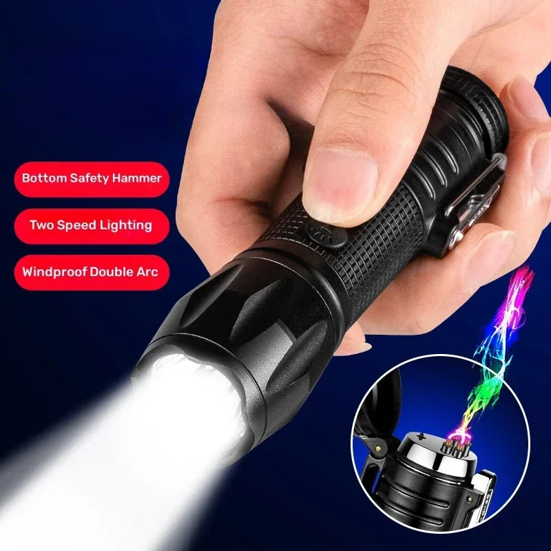 Rechargeable Electric Flashlight Lighter