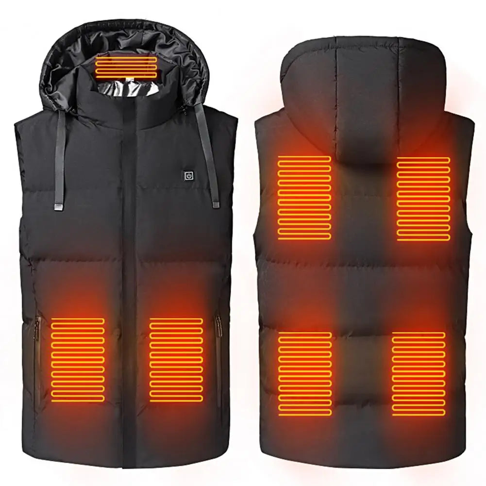 Electric Heated Hooded Vest