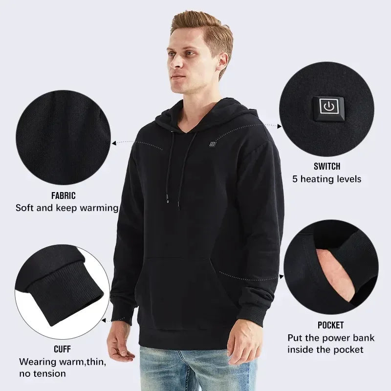 Electric Heated Hoodie